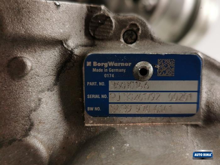Turbo från en Volvo V70 (BW) 2.4 D5 20V 205 2011