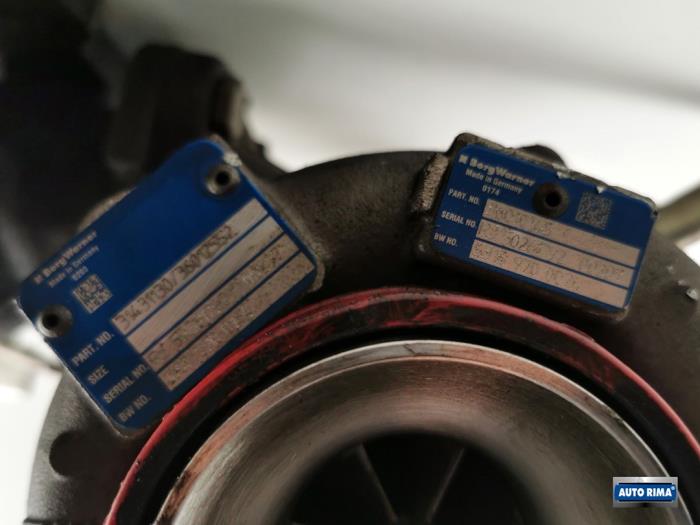 Turbo från en Volvo V70 (BW) 2.4 D5 20V 205 2011