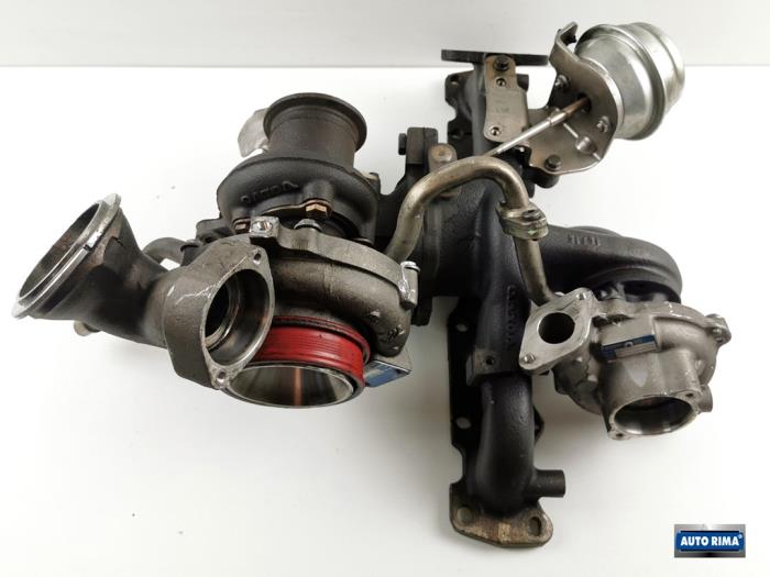 Turbo från en Volvo V70 (BW) 2.4 D5 20V 205 2011