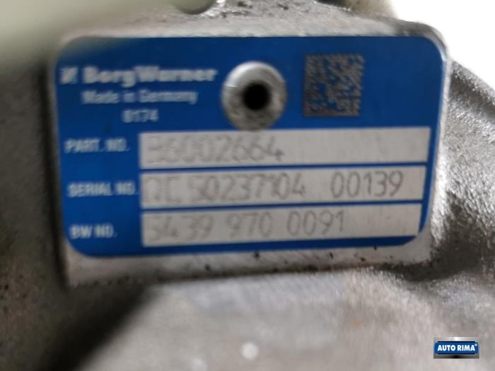 Turbo från en Volvo XC60 I (DZ) 2.4 D5 20V 205 AWD 2011