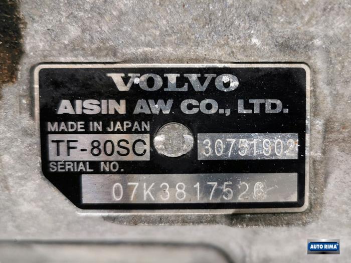 Växellåda från en Volvo V70 (BW) 2.5 T 20V 2009