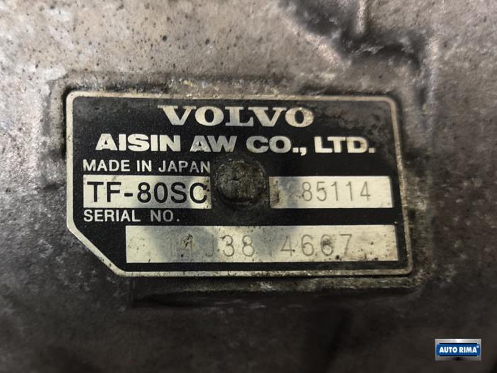 Automaatbak van een Volvo V70 (BW) 2.0 D3 20V 2012