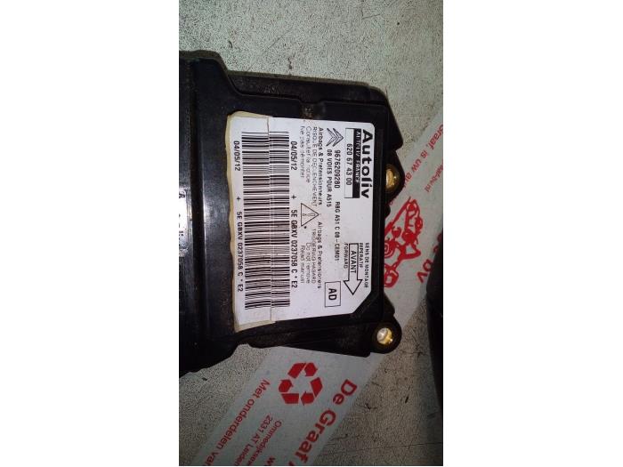 Airbagset + modul från en Citroën C3 (SC) 1.1 2012