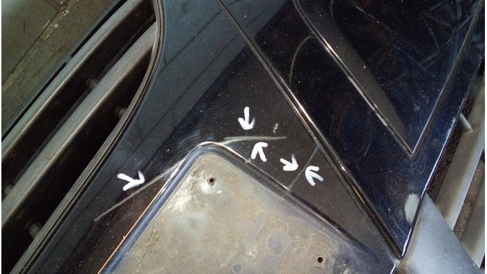 Voorbumper van een Volkswagen Fox (5Z) 1.2 2007