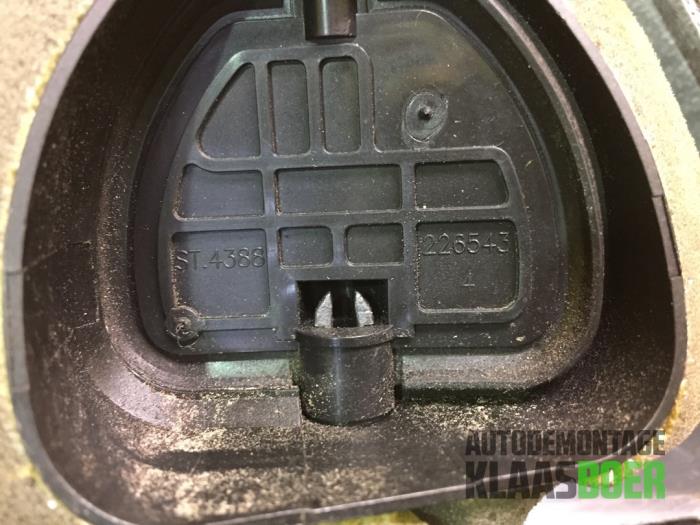 Luchtrooster Dashboard van een Fiat Grande Punto (199) 1.2 2010