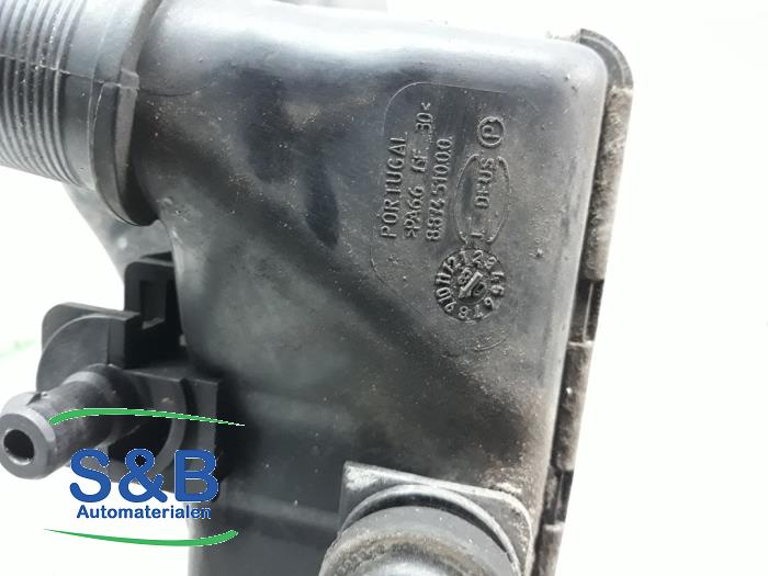 Laddluftkylare från en Fiat 500 Abarth 2009