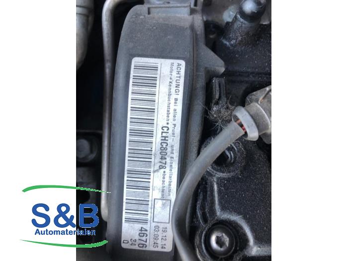 Engine from a Skoda Octavia Combi (5EAC) 1.6 TDI GreenTec 16V 2015