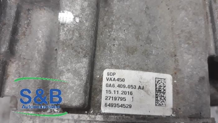 Tussenbak 4x4 van een Audi Q3 (8UB/8UG) 2.0 16V TFSI Quattro 2017