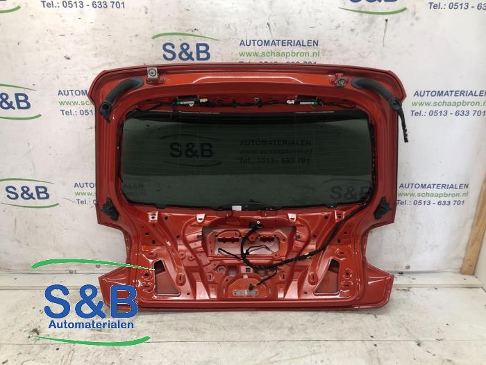 Achterklep van een Audi Q2 (GAB/GAG) 1.4 TFSI 16V 2018