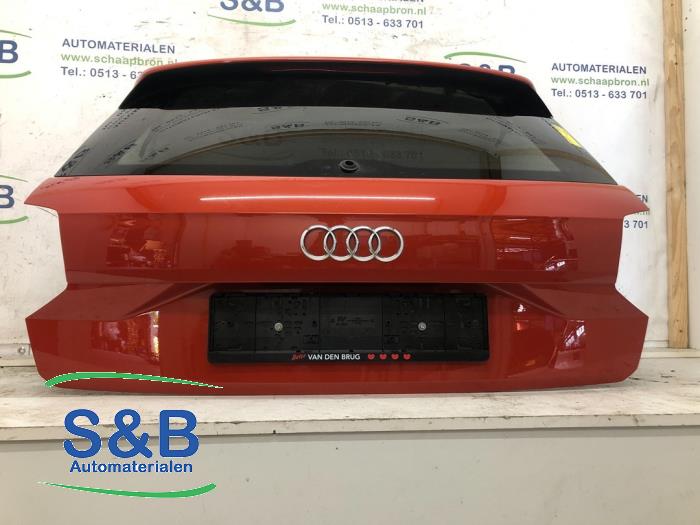 Achterklep van een Audi Q2 (GAB/GAG) 1.4 TFSI 16V 2018