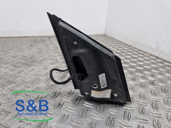 Wing mirror, left from a Volkswagen Polo V (6R) 1.4 TDI DPF BlueMotion technology 2015