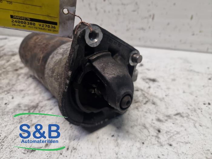 Startmotor från en Volvo S80 (TR/TS) 2.4 D 20V 2004