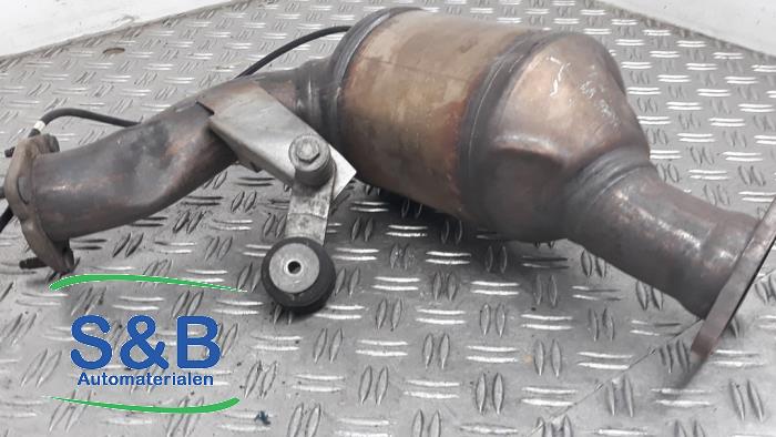 Främre avgasrör + katalysator från en Audi A7 Sportback (4GA/4GF) 2.8 V6 24V FSI 2011