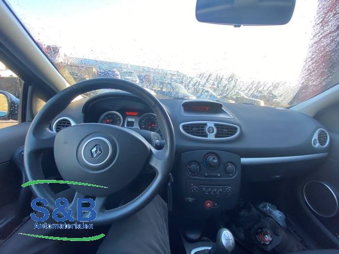 Airbag set + dashboard van een Renault Clio III (BR/CR) 1.4 16V 2006