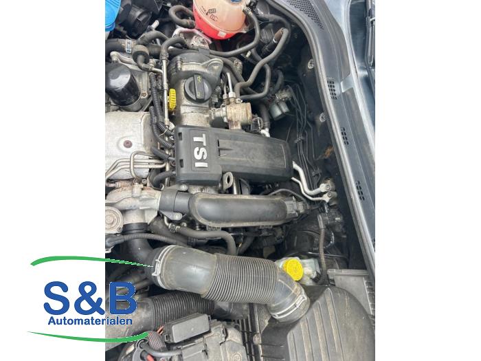 Motor från en Skoda Rapid 1.2 TSI 2014