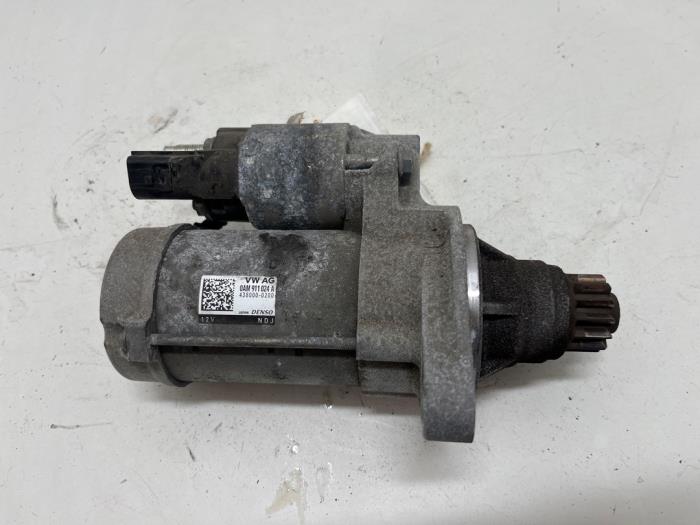 Startmotor från en Audi A1 (8X1/8XK) 1.4 TFSI 16V 122 2013