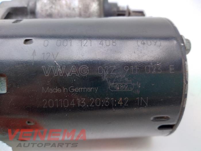 Startmotor van een Volkswagen Scirocco (137/13AD) 1.4 TSI 122 16V 2012