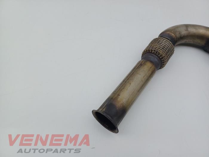 Uitlaatspruitstuk van een Audi Q7 (4MB/4MG) 3.0 TDI V6 24V 2018