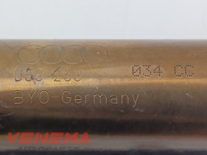 Uitlaatspruitstuk van een Audi Q7 (4MB/4MG) 3.0 TDI V6 24V 2018