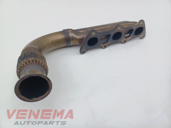 Uitlaatspruitstuk van een Audi Q7 (4MB/4MG) 3.0 TDI V6 24V 2018