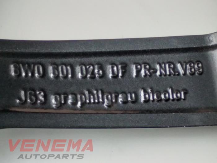 Sporthjulsuppsättning + däck från en Audi A5 Cabrio (F57/F5E) 3.0 TDI V6 24V Quattro 2017