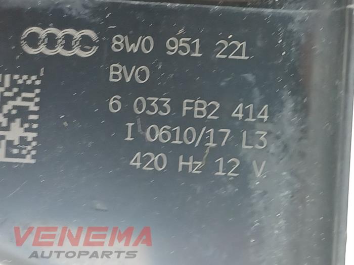 Signalhorn från en Audi A5 Cabrio (F57/F5E) 3.0 TDI V6 24V Quattro 2017