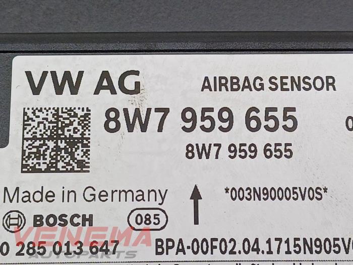 Airbagmodul från en Audi A5 Cabrio (F57/F5E) 3.0 TDI V6 24V Quattro 2017