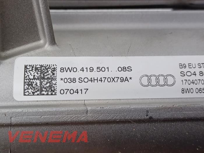 Rattstångshölje från en Audi A5 Cabrio (F57/F5E) 3.0 TDI V6 24V Quattro 2017