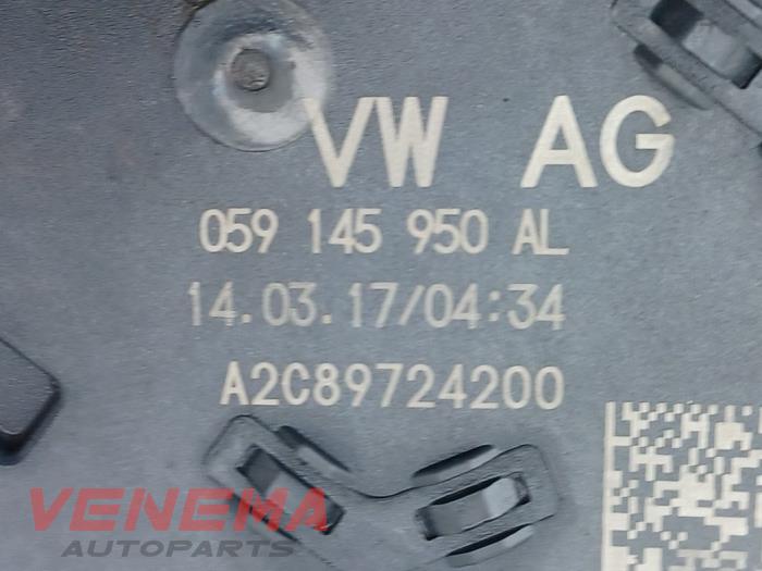 Spjällhus från en Audi A5 Cabrio (F57/F5E) 3.0 TDI V6 24V Quattro 2017