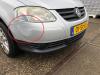 Voorbumper van een Volkswagen Fox (5Z), 2005 / 2012 1.2, Hatchback, Benzine, 1.198cc, 40kW (54pk), FWD, BMD, 2005-04 / 2011-07, 5Z 2006