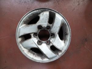 Używane Obrecz Hyundai Terracan 2.5 TCi Cena na żądanie oferowane przez N Kossen Autorecycling BV