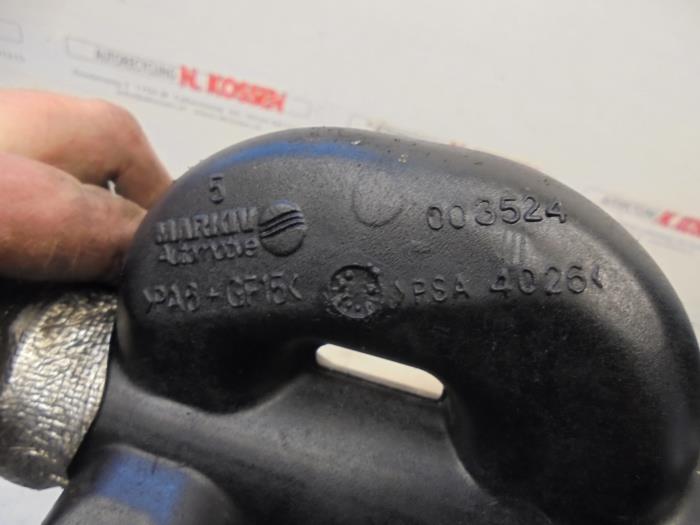 Turbo Pijp van een Fiat Scudo 2009