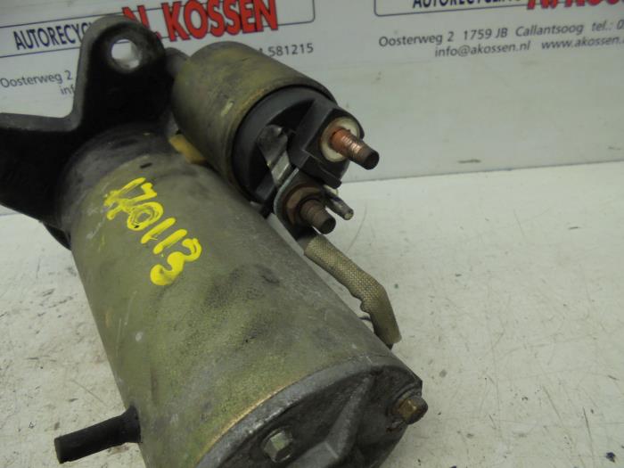 Startmotor van een Ford Transit 2.5 Di 80-120 1998