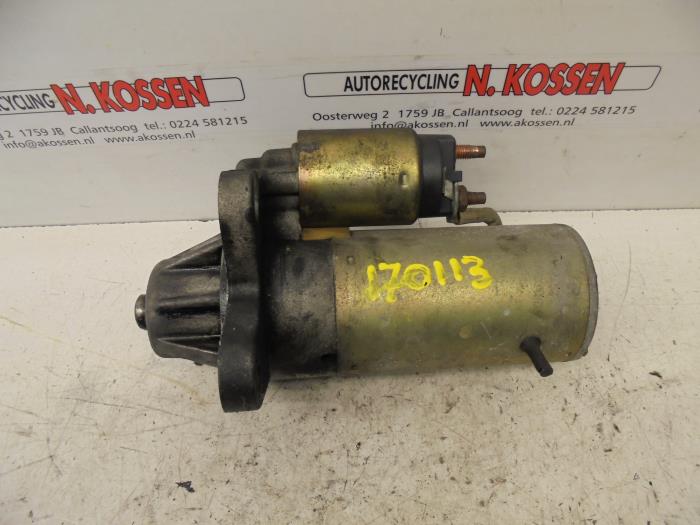 Startmotor van een Ford Transit 2.5 Di 80-120 1998
