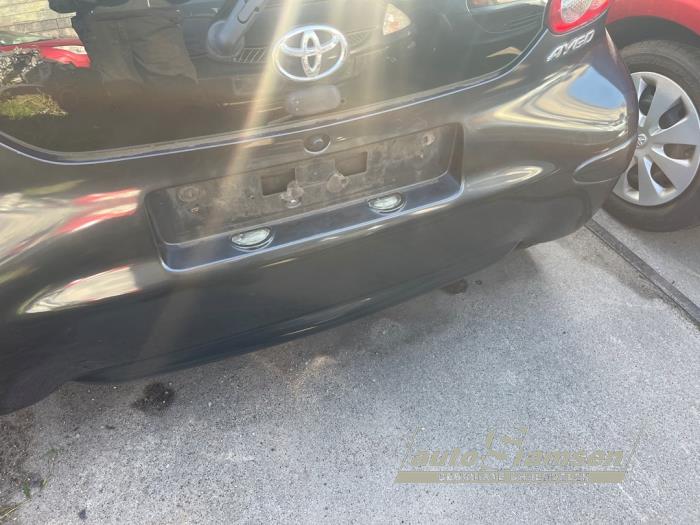 Achterbumper van een Toyota Aygo (B10) 1.0 12V VVT-i 2008