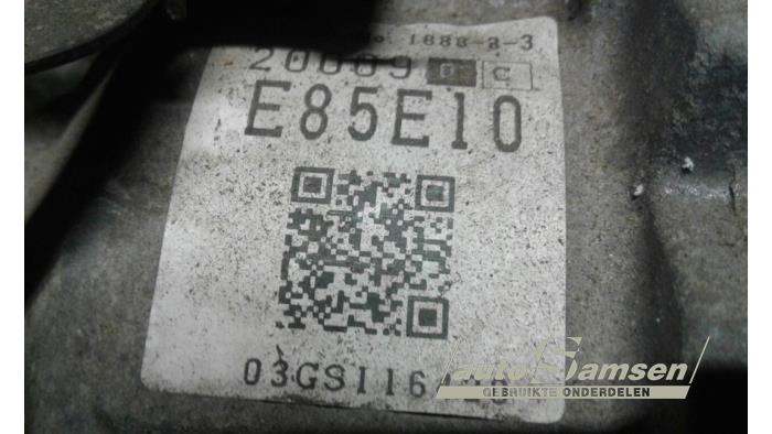 Versnellingsbak van een Suzuki Wagon-R+ (RB) 1.3 16V VVT 2004