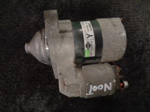 Używane Rozrusznik Nissan Note (E11) 1.4 16V Cena € 40,00 Procedura marży oferowane przez Westerhof autodemontage