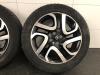 Hjuluppsättning + däck från en Renault Captur (2R) 0.9 Energy TCE 12V 2016