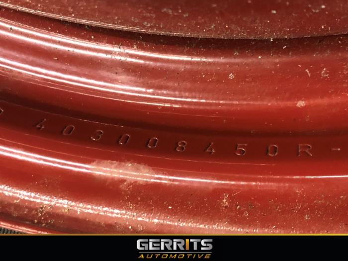 Utrymmesbesparande reservhjul från en Renault Captur (2R) 0.9 Energy TCE 12V 2016