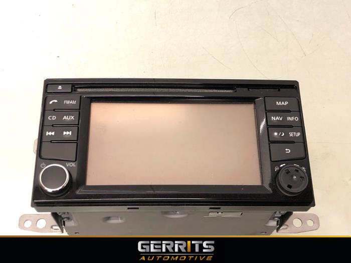 Navigeringssystem från en Nissan Micra (K13) 1.2 12V DIG-S 2015
