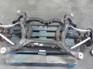 Gebruikte Achteras 4x4 Porsche Cayenne (9PA) 4.5 S V8 32V Prijs € 200,00 Margeregeling aangeboden door Autodemontage van de Laar