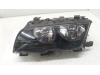 Koplamp links van een BMW 3 serie (E46/4), 1997 / 2005 320i 24V, Sedan, 4Dr, Benzine, 2.171cc, 125kW (170pk), RWD, M54B22; 226S1, 2000-08 / 2001-08, AN15; AN16; AV11; AV12; AV13; AV18 2000