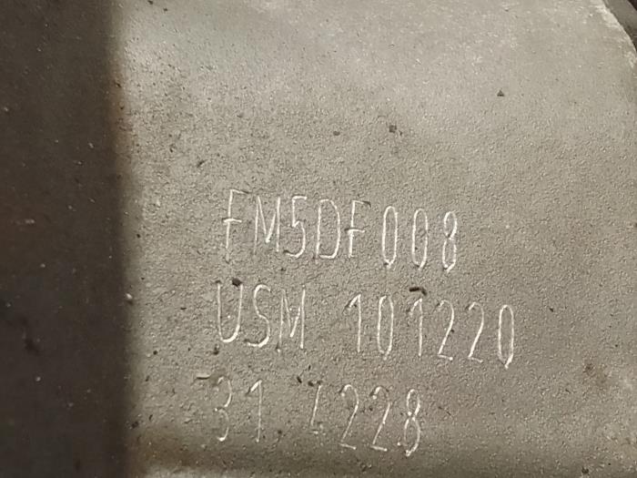 Växellåda från en Audi A1 Sportback (GBA) 1.0 25 TFSI 12V 2021