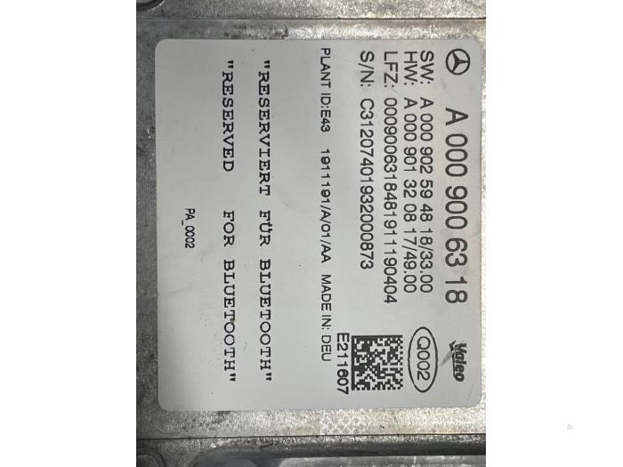 Bluetooth-modul från en Mercedes-Benz A (177.0) 2.0 A-220 Turbo 16V 2020