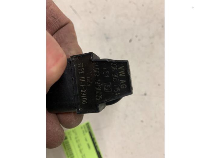 Bobine van een Volkswagen Polo IV (9N1/2/3) 1.4 16V 2006