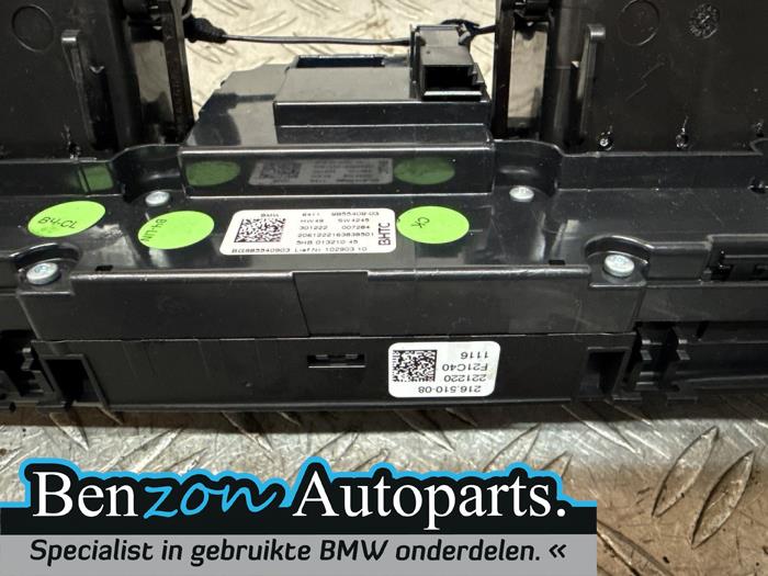 Luftkonditionering, kontrollpanel från en BMW Z4 Roadster (G29) sDrive 25i 2.0 Twin Power Turbo 16V 2023
