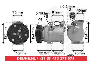 Nya Luftkonditioneringspump Mazda 6. Pris € 211,75 Inklusive moms erbjuds av V.Deijne Jap.Auto-onderdelen BV