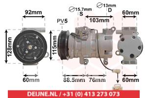 Nieuwe Aircopomp Mazda 5 Prijs € 208,00 Inclusief btw aangeboden door V.Deijne Jap.Auto-onderdelen BV