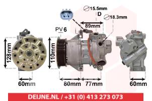 Nieuwe Pomp Airco Toyota Auris Prijs € 206,81 Inclusief btw aangeboden door V.Deijne Jap.Auto-onderdelen BV