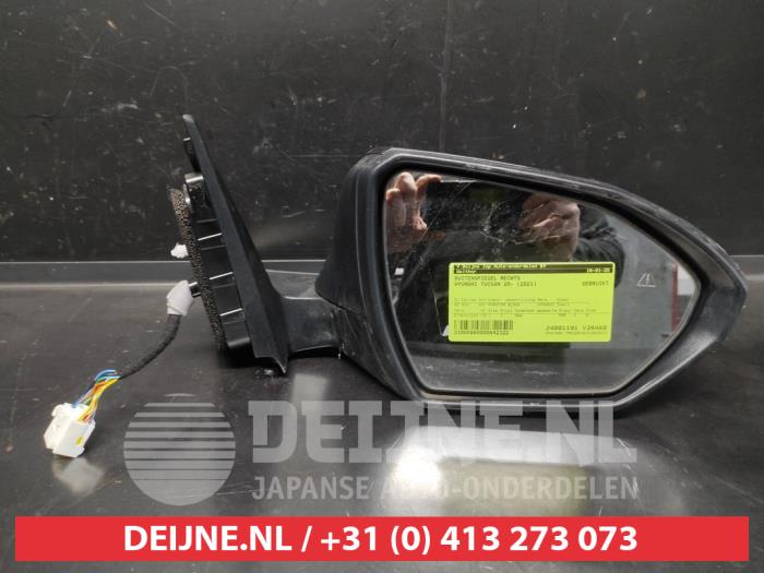Skärmspegel, höger från en Hyundai Tucson (NX) 1.6 T-GDI 2021